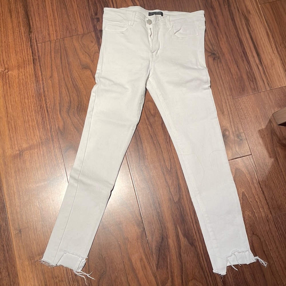 Asm Anna crop white jeans size 25 brand new